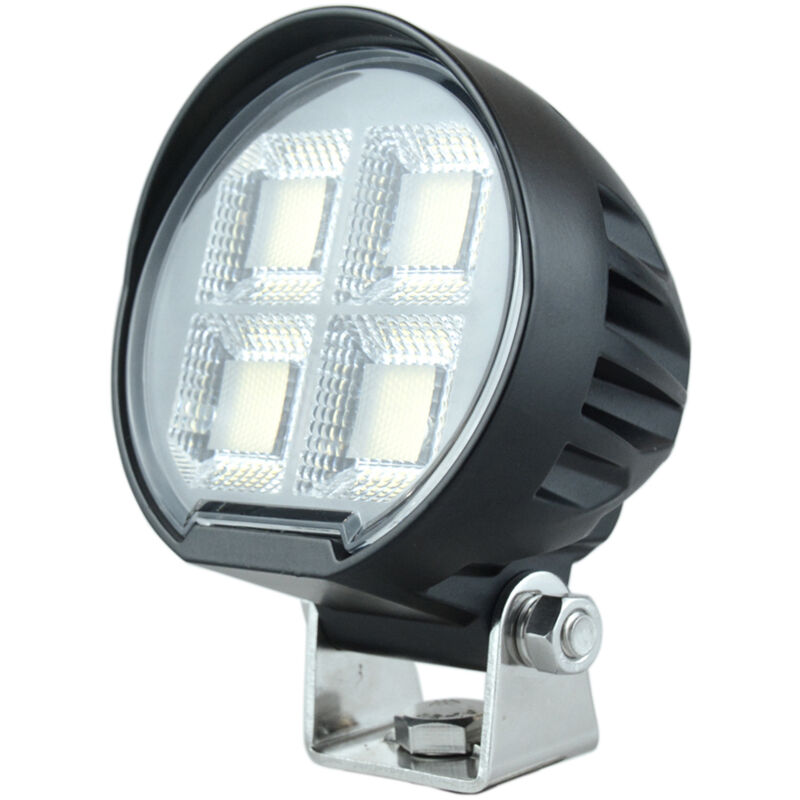 Faro lavoro LED 10-30V DC, 80W, 6400 LM. Fascio di luce ampio, 80 LED