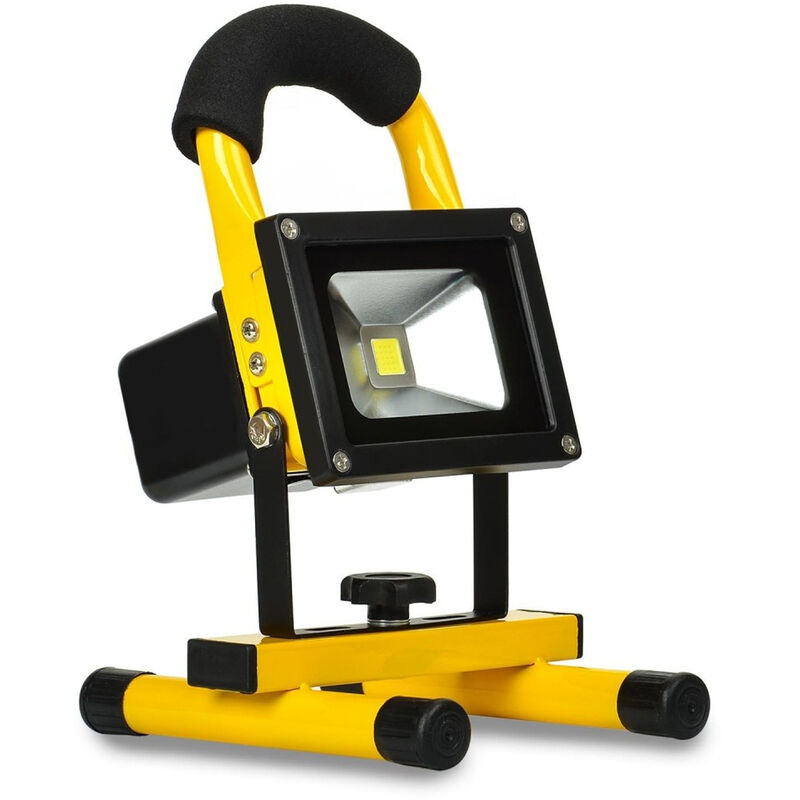 Image of Faro Lavoro led Ricaricabile 30w Lampada Portatile Luce Fredda Faretto 2700L