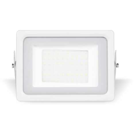 LEDLUX Faro Led Industriale 100W Per Capannone Bianco Neutro - A2Z