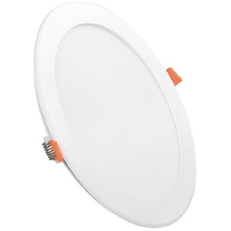 FARO LED 12W INCASSO BIANCO TONDO LUCE FREDDA 6000K