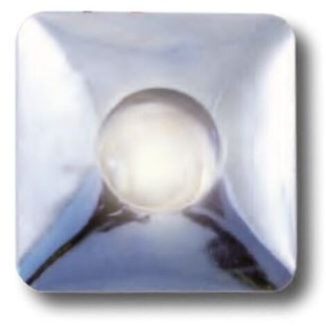 Faro Led 30°1W Metallo Silverbc Quadrato ( LAMPO cod. TC03M/SI/BC )