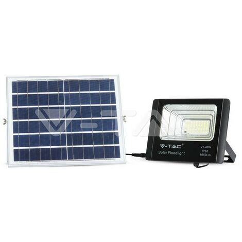 SOLAR LED PRO 60 - Faro led solare da esterno 1200lm con pannello