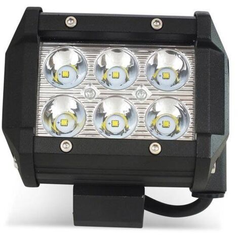 Faro LED 4x4 fuoristrada - 18W - 10-40V DC - 4 Pollici - 1500