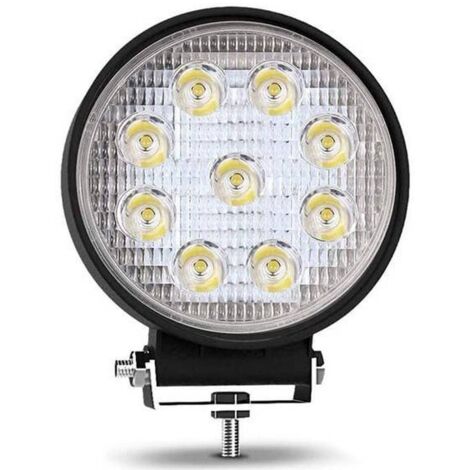 Faro LED 4x4 fuoristrada - 27W - 10-60V DC - 1620 lm - Angolo