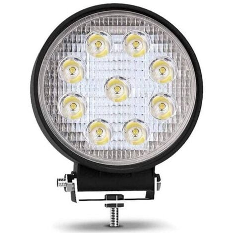 Faro LED 4x4 Todoterreno - 27W - 10-60V DC - 1620 Lm - Ángulo