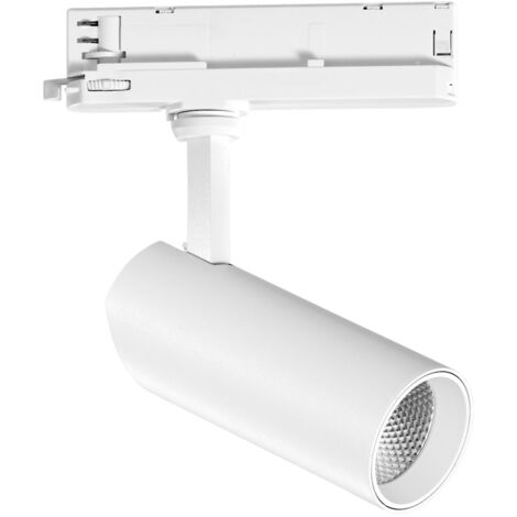 "Faro LED ACTION bianco per binario trifase 20W 4000K (luce naturale)"
