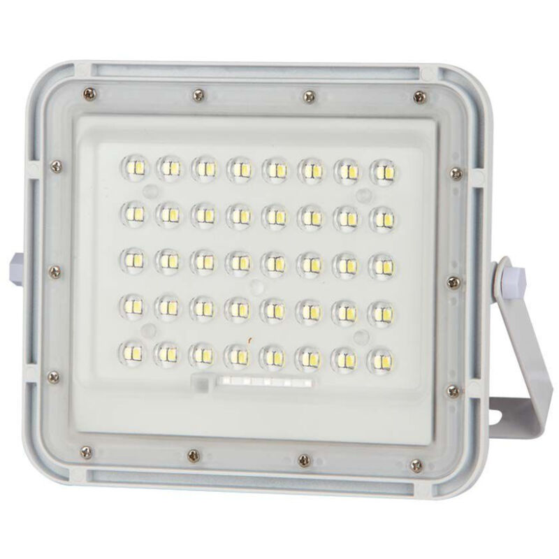 Vtac - V-tac Vt-40w 7839 Led-flutlichtstrahler, Solarmodul 6 W Kaltweiß Weiß