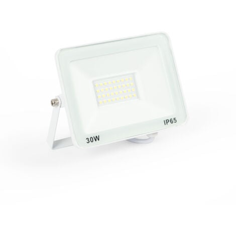 Faro LED esterno 30W - 95lm/W - IP65 - Bianco - Bianco Freddo