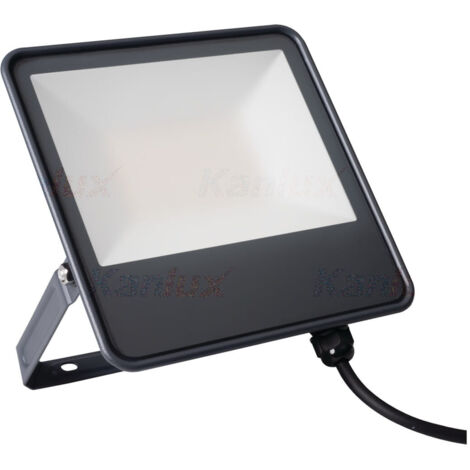 Faro LED esterno Kanlux IQ 50W 4000K IP65 6000lm nero