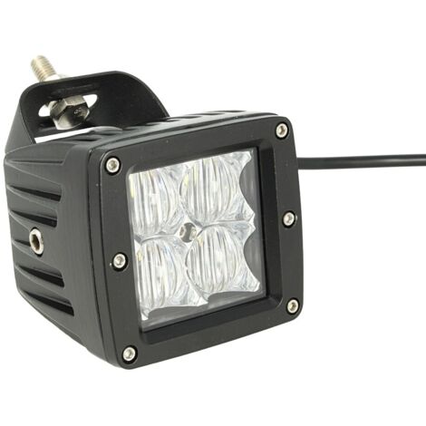 Faro Led Fanale Flood 20W 9V-60V 4 Smd Osram 5W Lente 5D Angolo Largo Connettore DT Super Luminoso