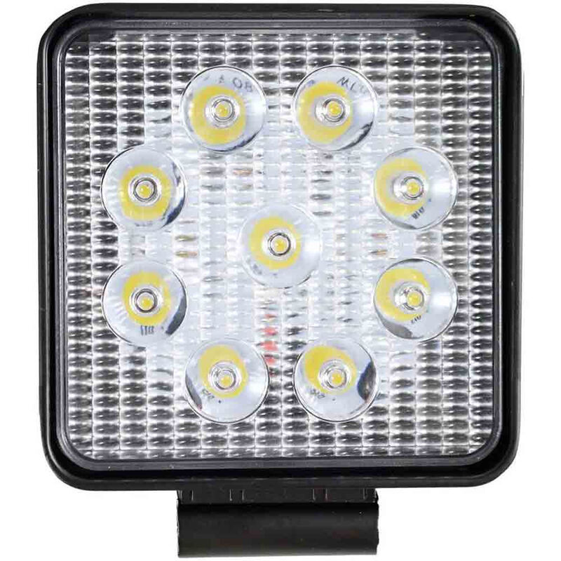 Image of Faro led per auto fuoristrada barca camion 27 watt luce bianca illuminazione