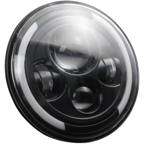 Faro LED redondo de 7 pulgadas y 150 W, H4 H13, 6500 K, luz baja/alta, resistente al agua.