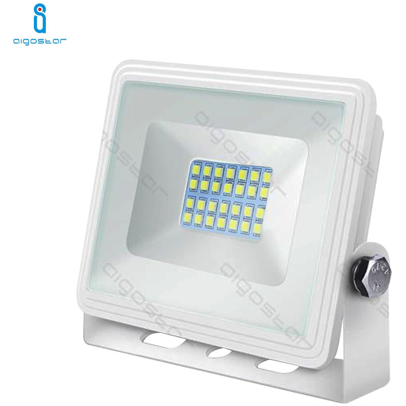 Image of Faro led slim proiettore 20W smd 6400K bianco freddo IP65 da esterno a+ Aigostar