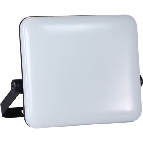 Faro LED SMD Polux MILKY 50W 4000K IP65 nero esterno