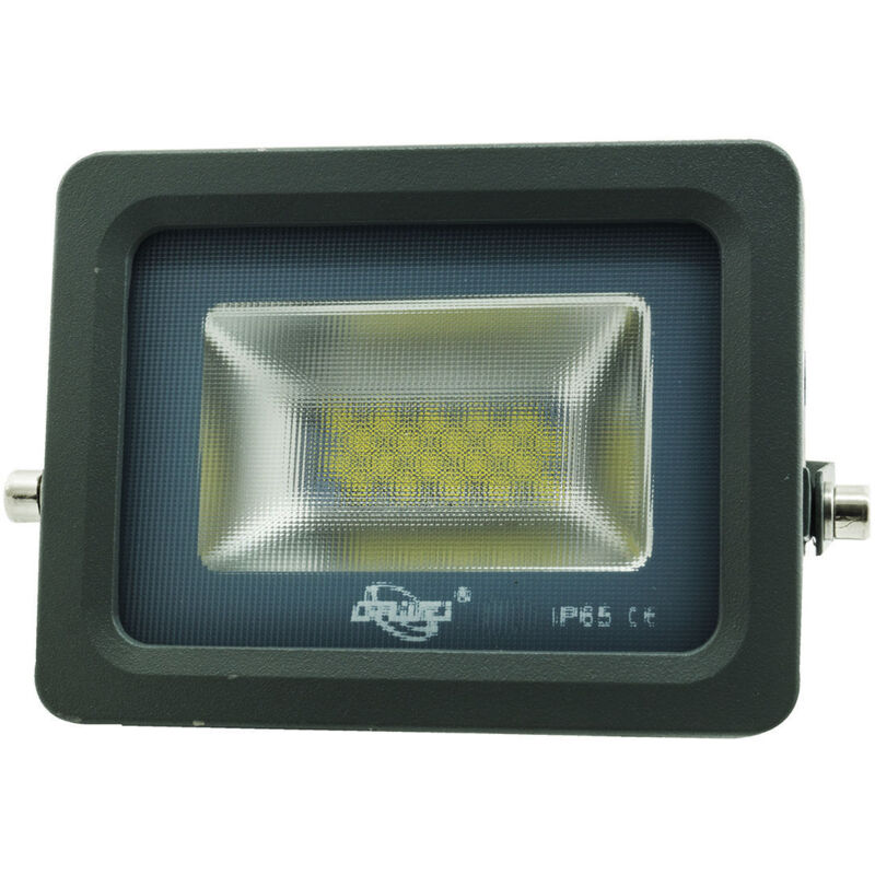 Image of R&g - faro led smd slim faretto esterno IP65 luce 6000K bianco freddo grigio 10W
