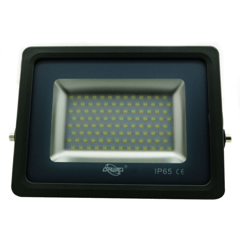 Image of R&g - faro led smd slim faretto esterno IP65 luce 6000K bianco freddo grigio 30W