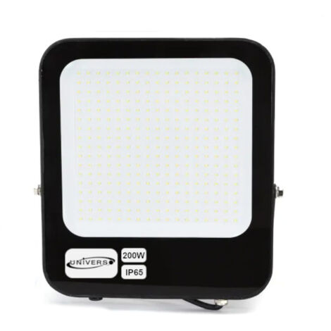 Faro led ultra slim 200 watt sottile proiettore per esterno ip65 staffa orientabile luce fredda 6500k calda 3000k naturale 4000k