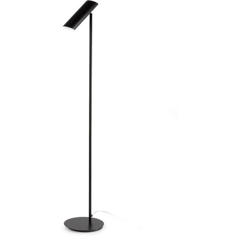 Faro Link - Lampadaire réglable à 1 lumière, noir, GU10