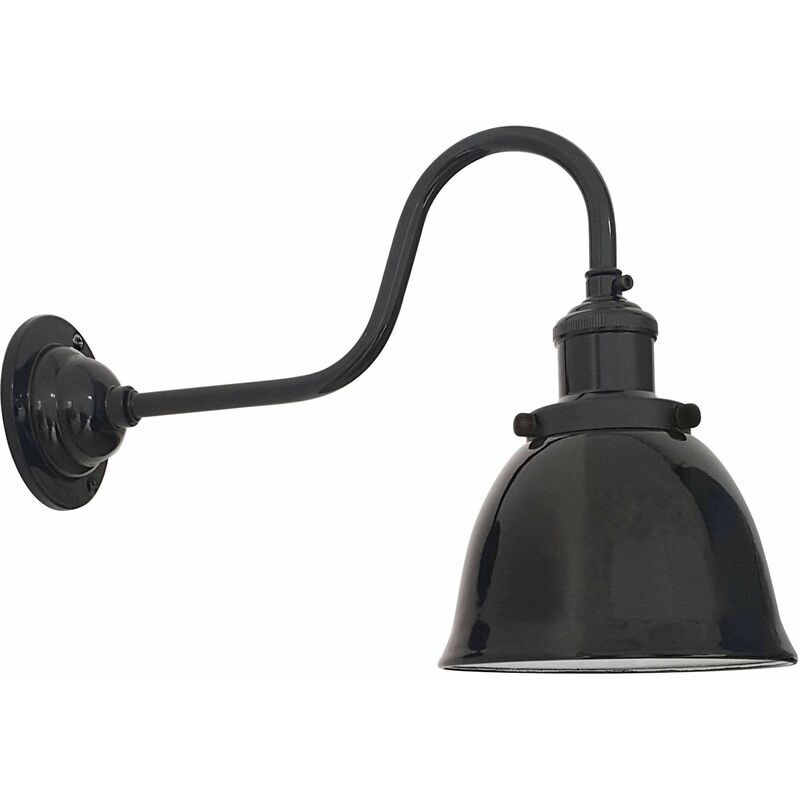 08-faro - 1-light black Loa wall lamp