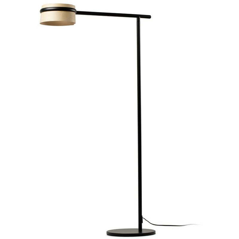 Faro Barcelona - Faro loop - Integrated led Floor Lamp Arc Black, 2700K