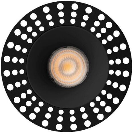 Faro Lox Trimless Downlight empotrable negro 3000K