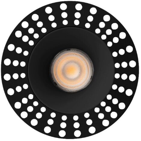 Faro Lox Trimless Faretto da incasso nero 3000K