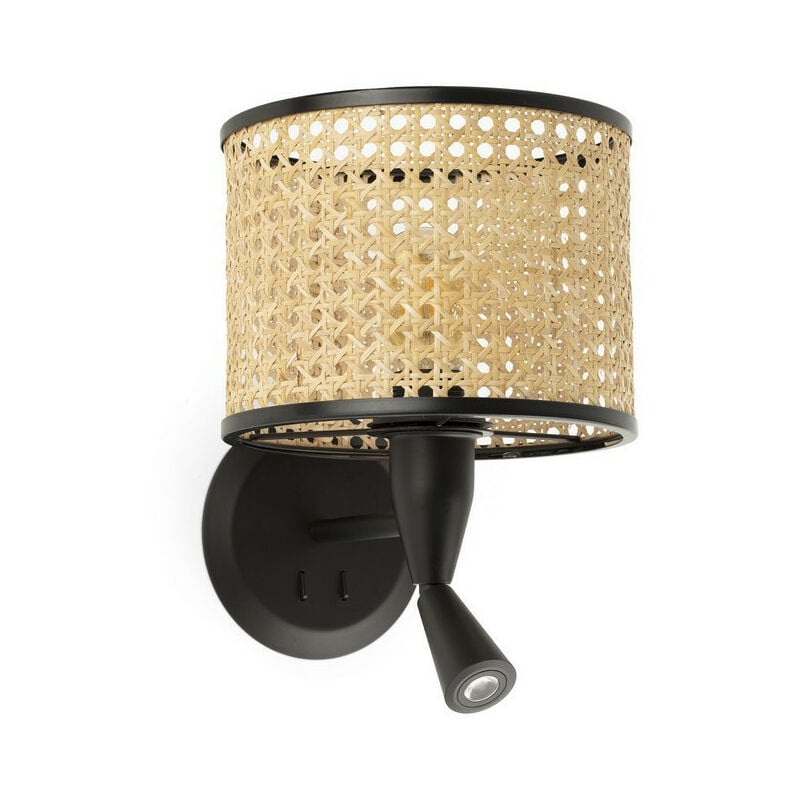 Faro Barcelona - Faro mambo - Reading Light Wall Light Black, E27