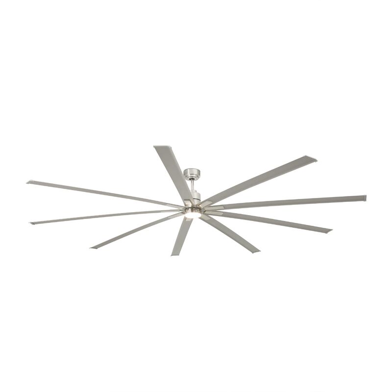 Faro Manhattan Nickel Mat Ceiling Fan 9 Blades