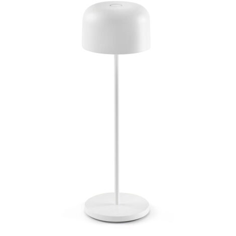 Faro Mavis 36cm Lámpara portátil para exterior Mavis USB-C de 36 cm, color blanco mate, IP54 2700K