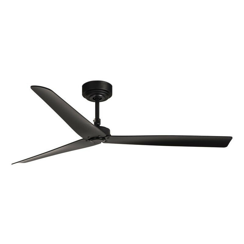 Faro Barcelona - Faro milos - Dark Ceiling Fan Smart - Remote Included