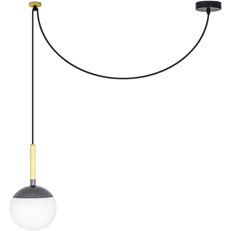 Faro Lighting - Faro Mine - Grey Pendant Lamp, E27
