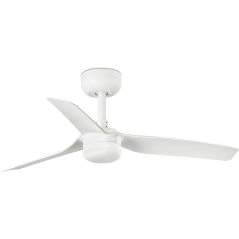 Faro Mini Punt Lámpara pequeña de 3 aspas blanca mate con luz 2700-4000-6000K, sistema inteligente Tuya