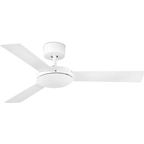 main image of "Faro Mini - Small Ceiling Fan Without Light White, Maple"