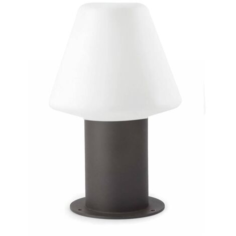 Faro Mistu Außensockelleuchte Dunkelgrau 1x E27 IP44