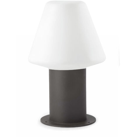 Faro Mistu Lámpara de pedestal para exterior gris oscuro, 1x E27 IP44