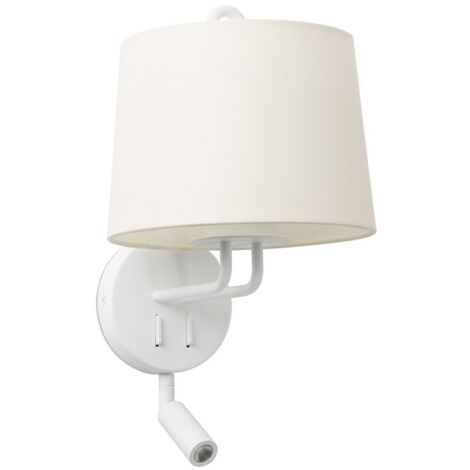 Faro MONTREAL - Liseuse Applique Murale Blanc, E27