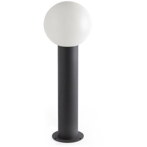 Faro MOON - Dissuasori Esterni Terra Grigio Chiaro, E27, IP44