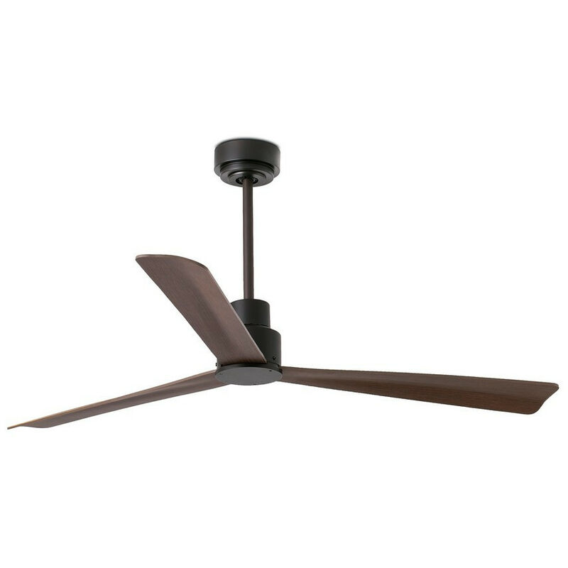 Faro nassau - Brown Ceiling Fan With dc Motor Smart - Remote Included