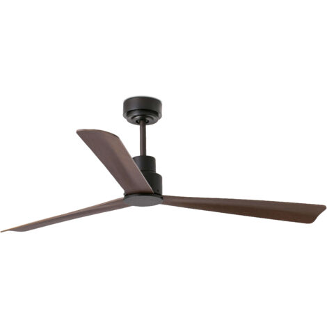 Faro Nassau Medium Ceiling Fan Without Light Brown