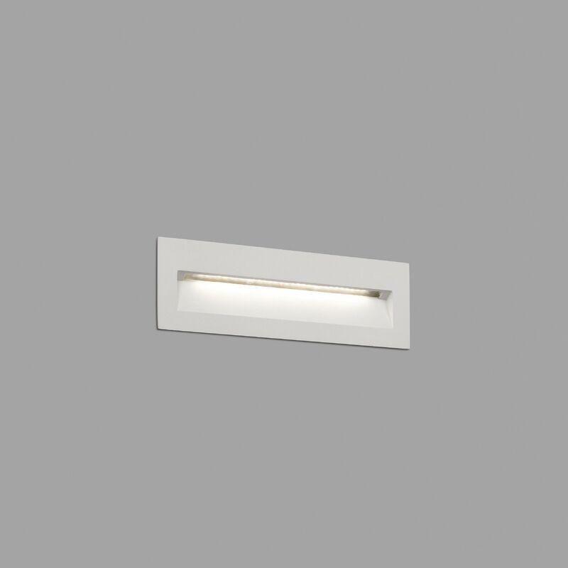 Faro Nat - Outdoor Led Recessed Wall Light White IP65