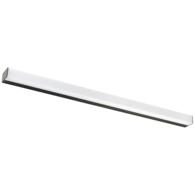 Faro NILO-2 - Integrated led Bathroom Over Mirror Light Black, 3000K, IP44