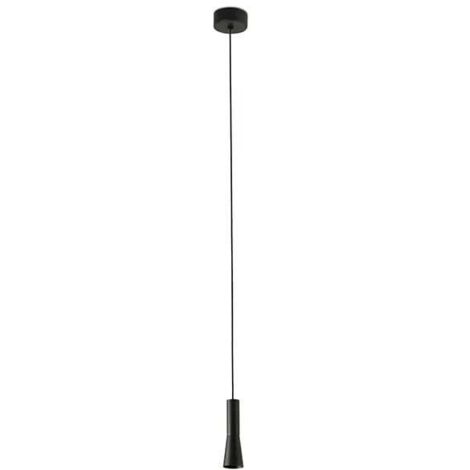 Faro Nina Integrierte LED-Pendel-Deckenleuchte Schwarz 2700K