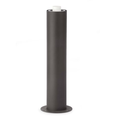 Faro palo paletto 60 cm per lampada muffin da esterno in alluminio 74434