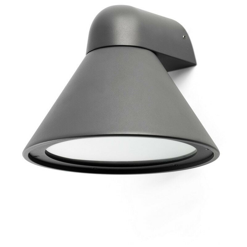 Faro PALS - Down Lighter Outdoor Wall Light Grey, E27, IP65