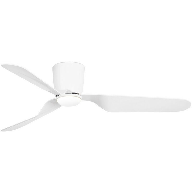 Faro pemba led White Ceiling Fan with dc Motor, 3000K