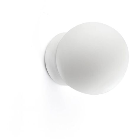Faro PING Lampada da Parete per Bagno Bianco Opaco 3000K IP44