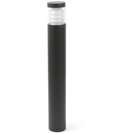 Faro Plim - Paletto LED da esterno 3 grigio scuro 10W 3000K IP65
