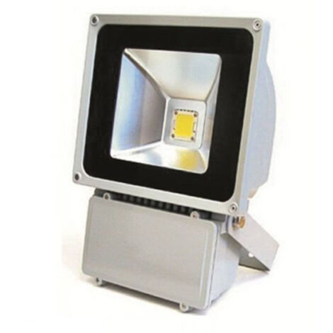 FARO PROIETTORE A LED AD ALTA LUMINOSITA' 80W 80 W LUCE BIANCA 6000K ESTERNO