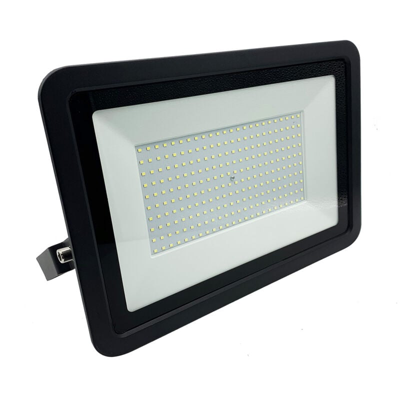 Image of Faro Proiettore Esterno 200w Faretto a Led Ultra Sottile Slim IP65 FE79-200WLuce Frossoda 6400k