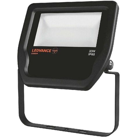 Faro Proiettore LED 20W Floodlight IP65 4000K Corpo Nero 2000 lm Ledvance